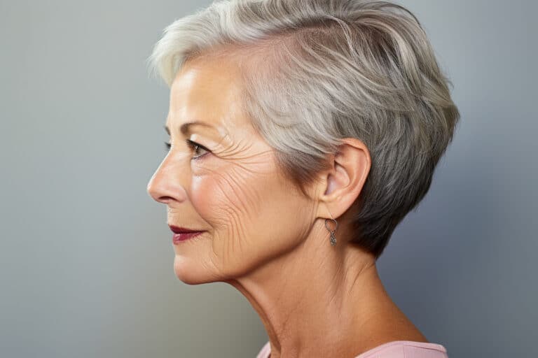 Coupe De Cheveux Court Femme 60 Ans Avec M Ches   Coupe De Cheveux Court Femme 60 Ans Avec Meches 768x512 